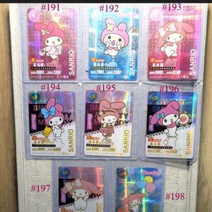 Sanrio My Melody Wave 6 Booser Set - 15 Piece With Top Load Sleeve